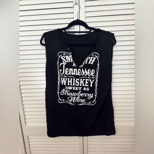 Chris Stapleton Tennessee Whiskey Graphic Tank Size XL